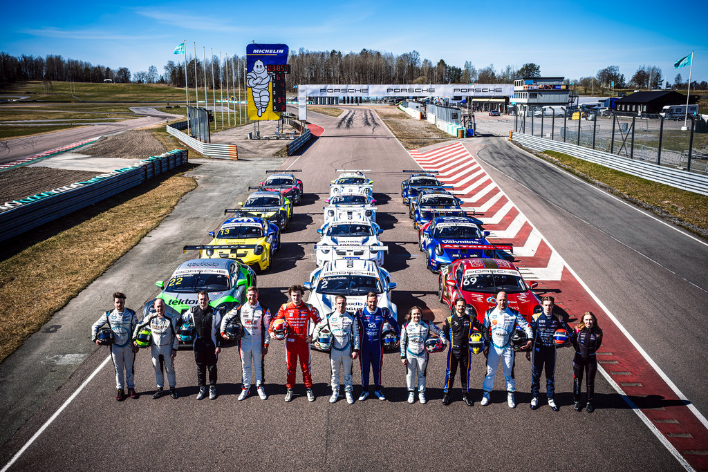 Gustav Krogh på pointjagt i Porsche Carrera Cup Scandinavia-premiere
(Foto: Porsche Carrera Cup Scandinavia / A1 Work)